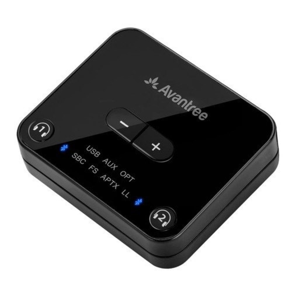 Audikast Plus BTTC-418-P Bluetooth 5.0 Transmitter for TV w Volume Control